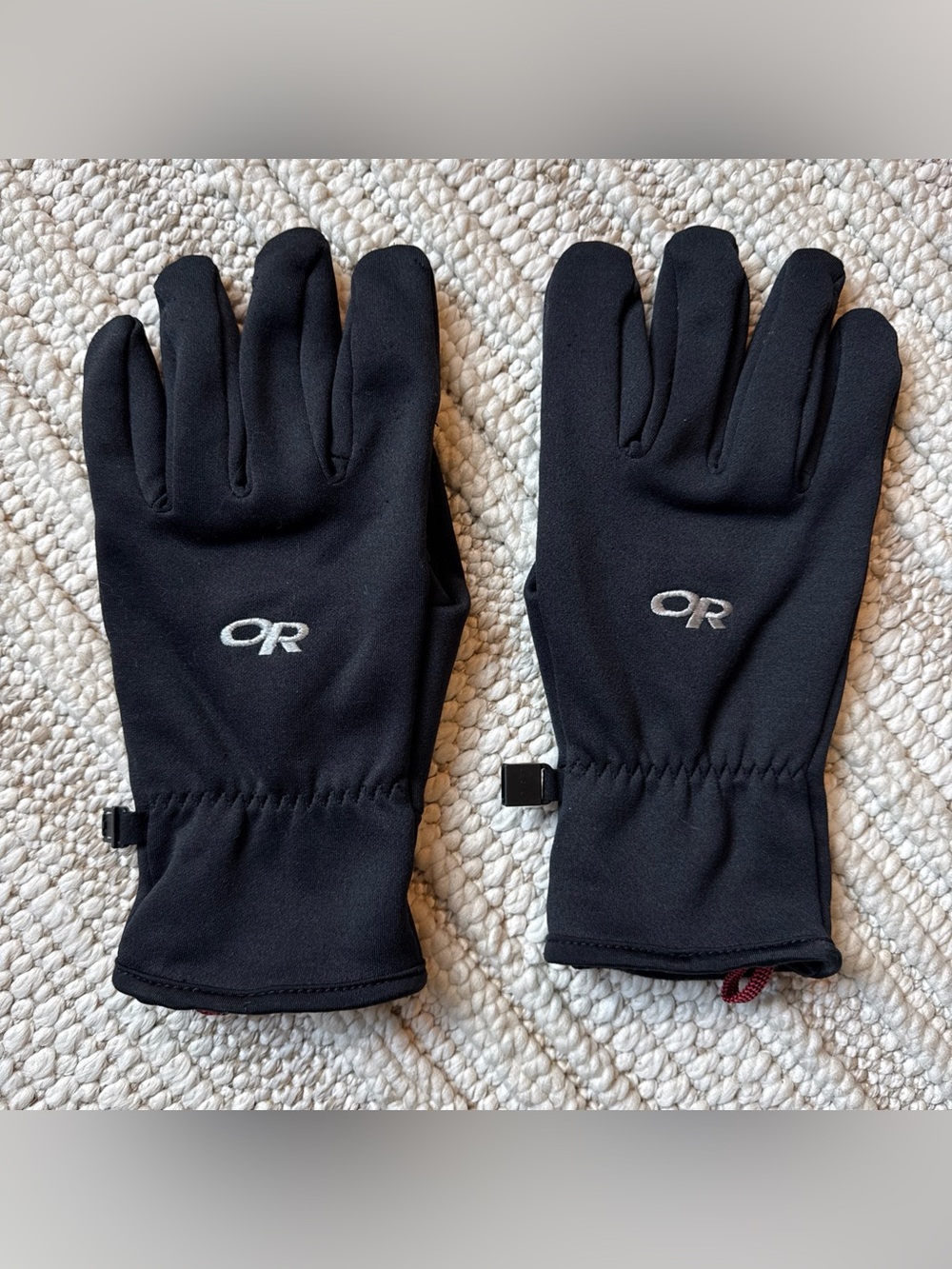 Outdoor Research Gloves Mens XL Black Grip Thermal Winter Glove OR